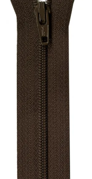 14" Zipper in Coffee Bean