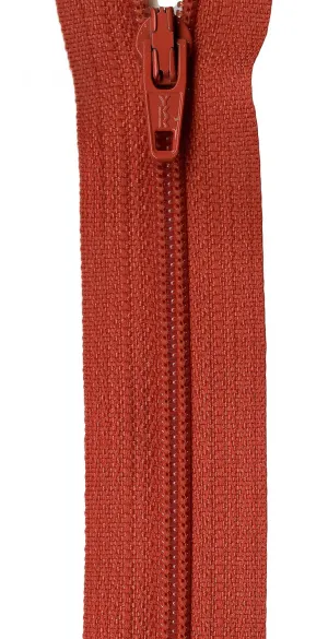14" Zipper in Pumpkin
