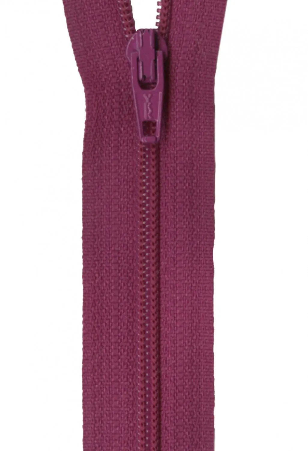 14" Zipper in Raisin