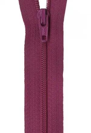 14" Zipper in Raisin
