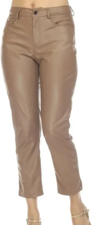 223196  faux lleather pant-3904 : 4