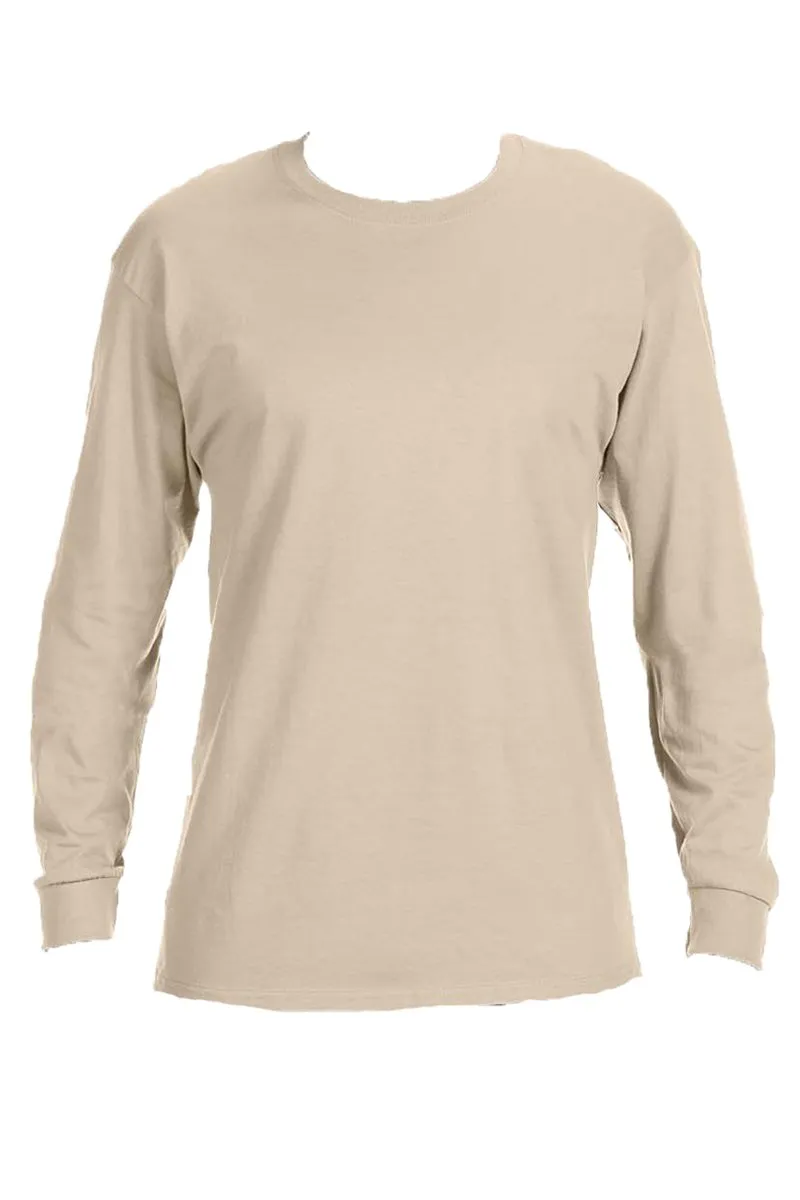 3 Up 3 Down Baseball Chenille Patch Unisex Dri-Power Long-Sleeve 50/50 Tee