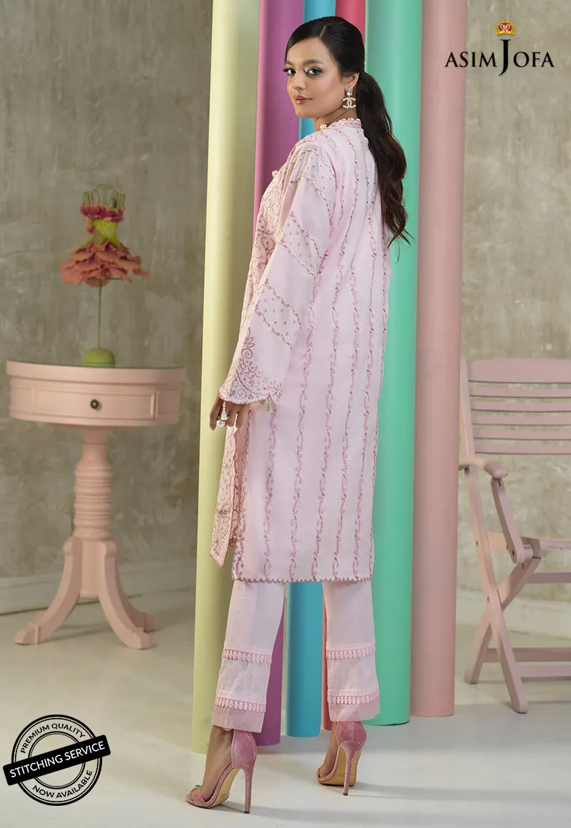 AJES-17 | Asim Jofa AJ Essentials Summer Collection 2022 | Embroidered Cotton Suits Unstitched 2 Piece