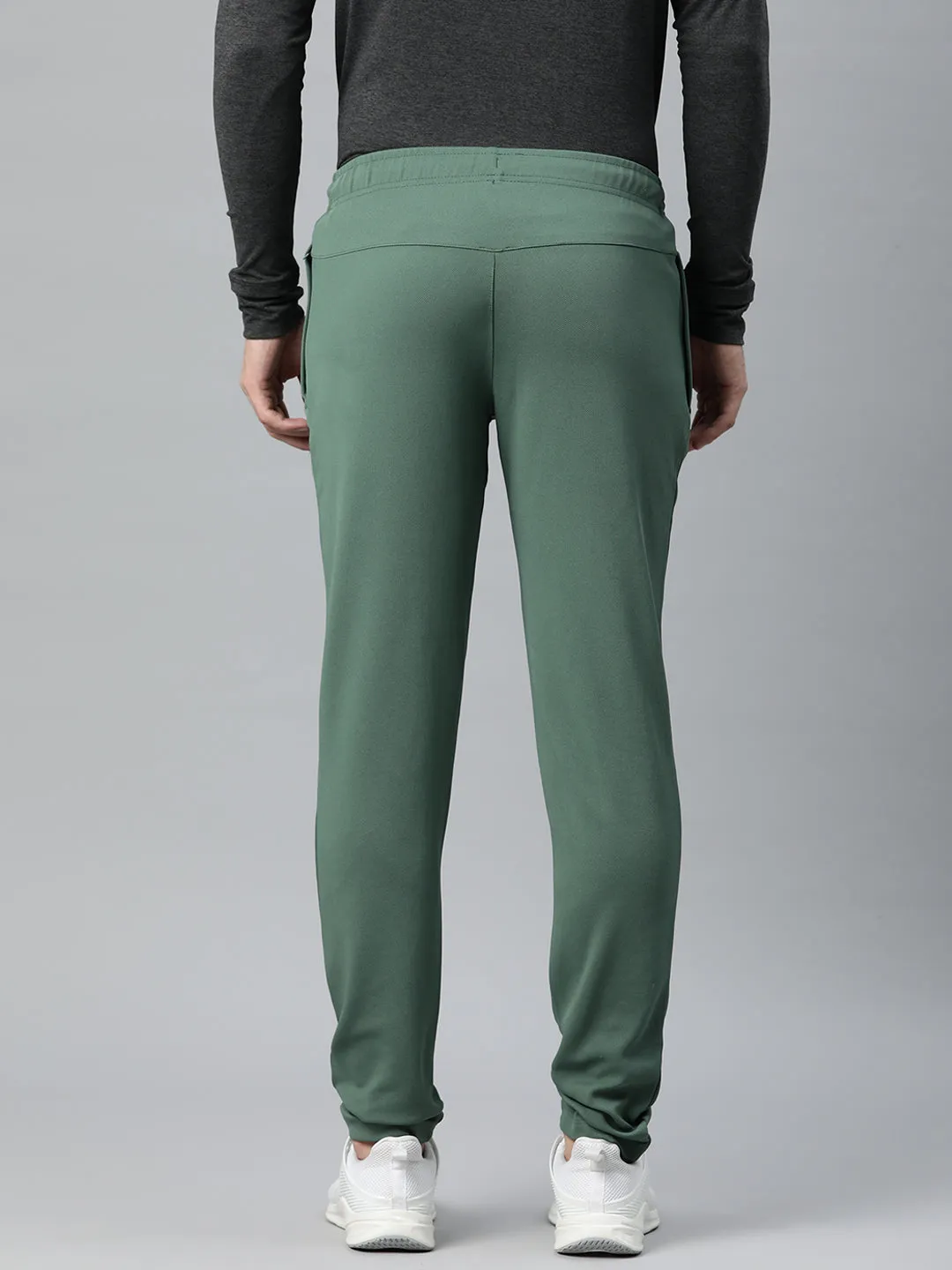 Alcis Men Solid Slim Fit Sports Track Pants