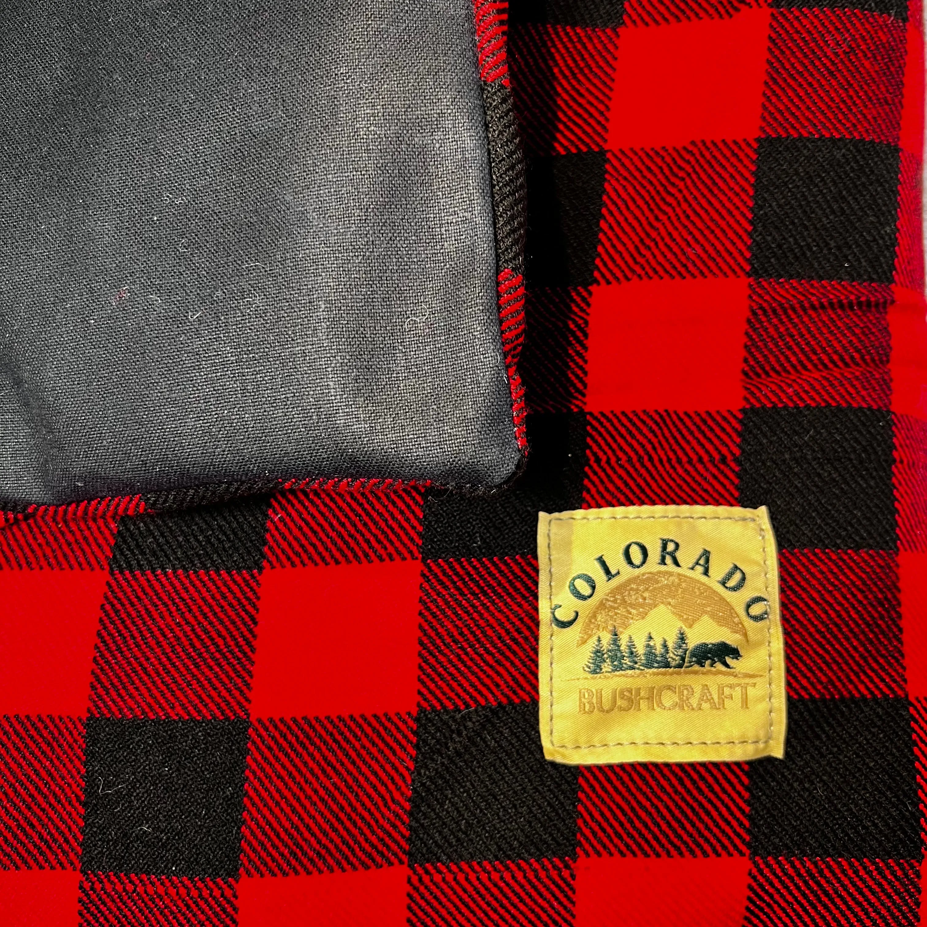 All Natural Bushcraft Cooshun - Waxed Canvas and Wool Sitting Pad
