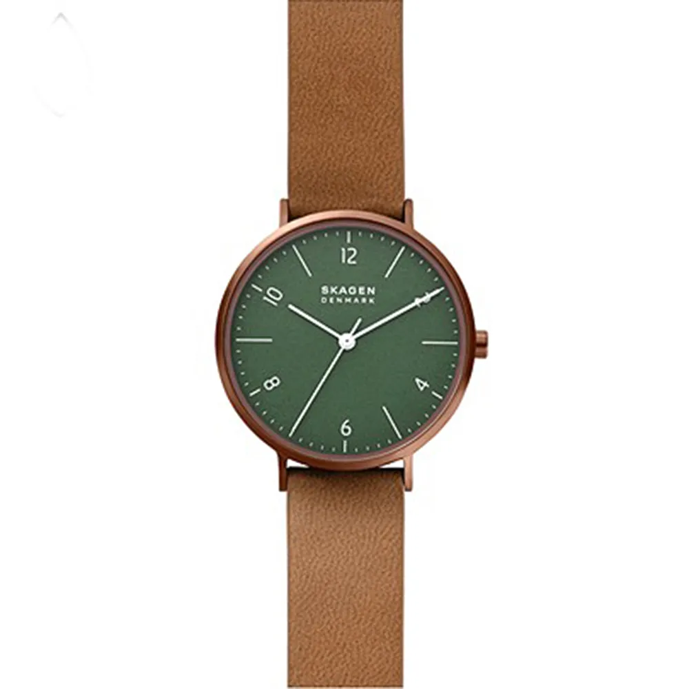 ANALOG WATCH 0 JWL SS LEATHER STRAP