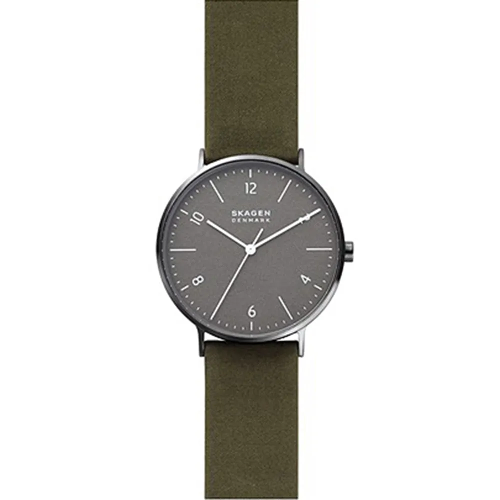 ANALOG WATCH 0 JWL SS LEATHER STRAP