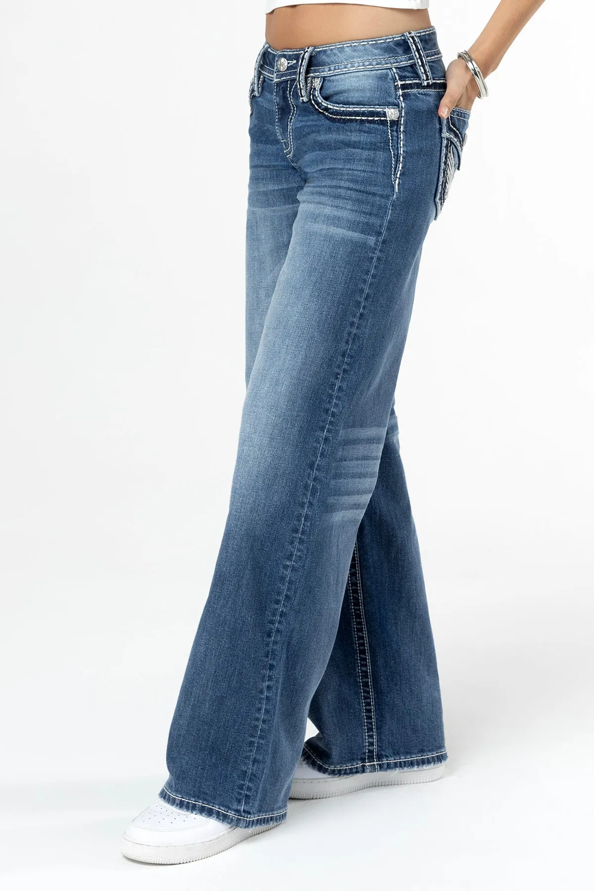 Angelline Wide Leg Jeans