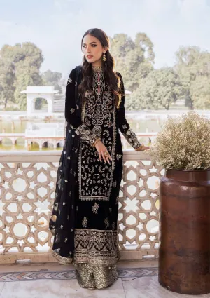 BAAGH - LOOK 02 | AIK Atelier Baagh Unstitched Velvet Winter Collection 2022 | Unstitched Embroidered Velvet Suits