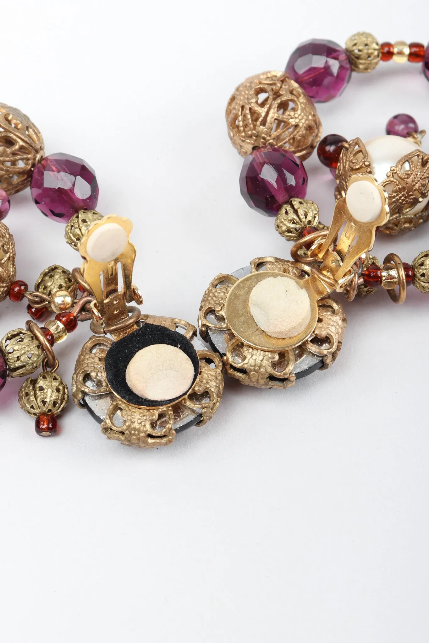 Beaded Hoop Earrings