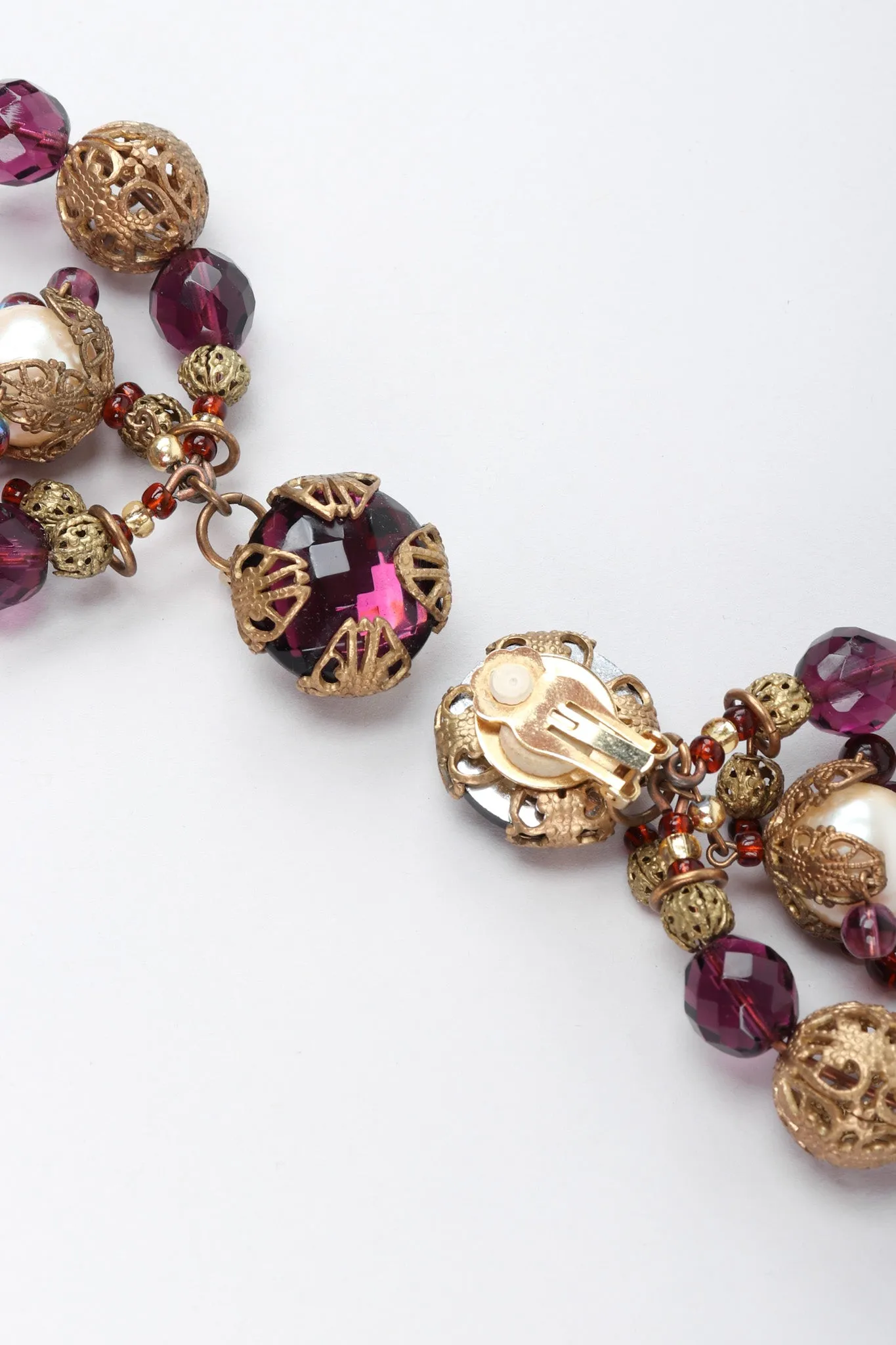 Beaded Hoop Earrings