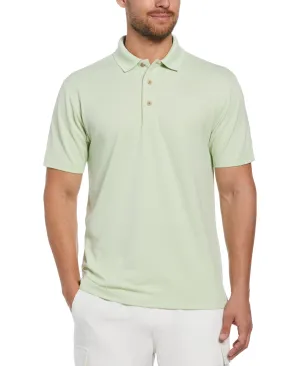 Big & Tall Solid Textured Polo