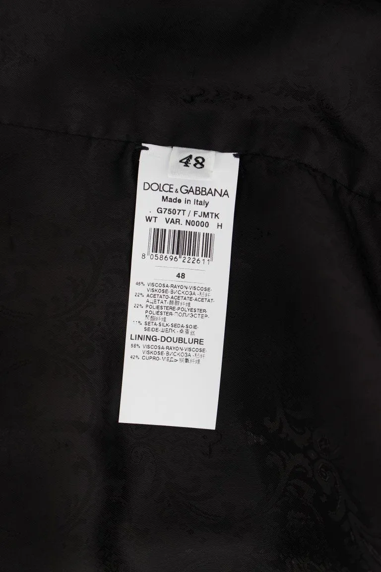 Black Full Button Dress Formal Vest