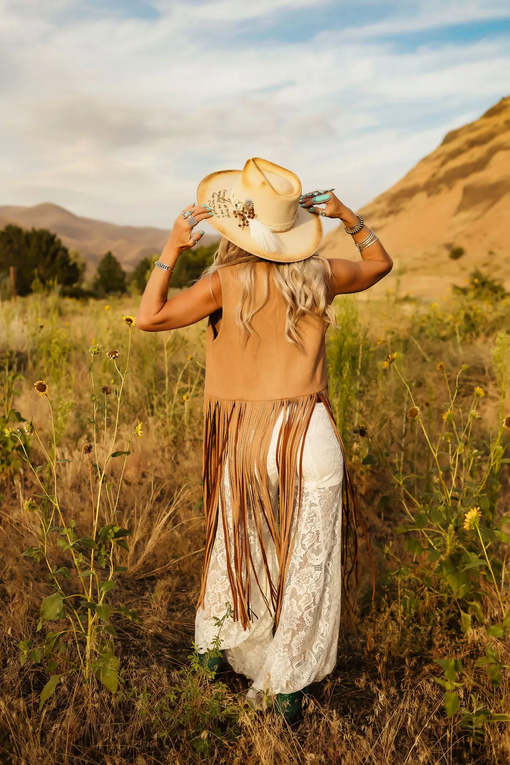 Blanco Dice Lace Pants