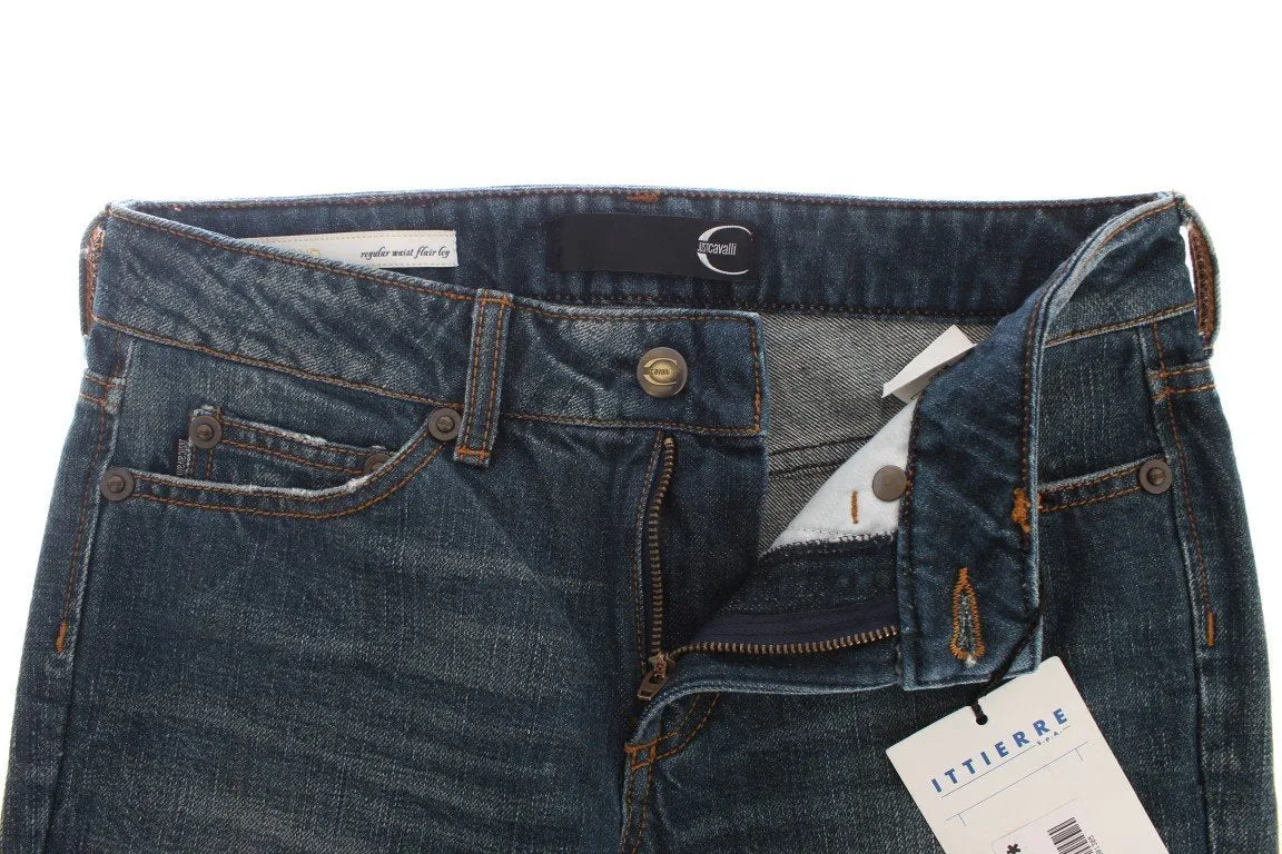 Blue Wash Straight Fit Regular Jeans