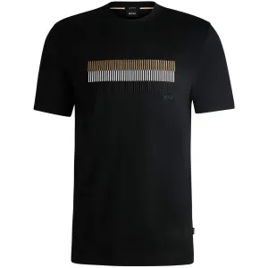 BOSS C-THOMPSON 209 ARTWORK MERCERISED-COTTON T-SHIRT