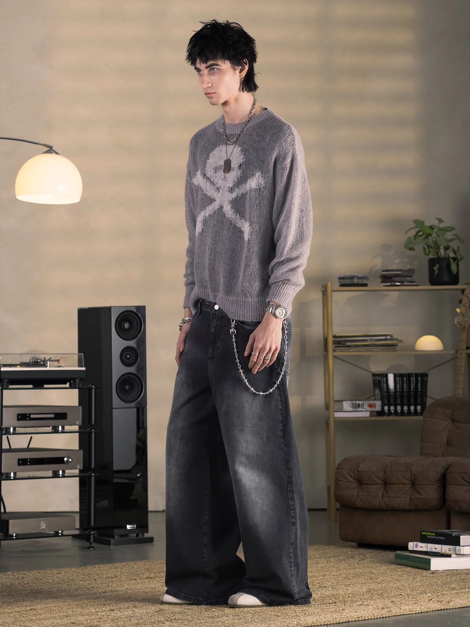 BOWSTONS JEANS - WASHED BLACK