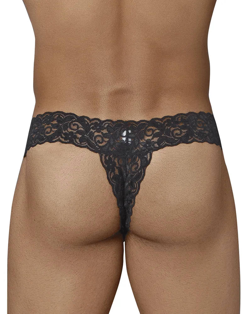 Candyman 99315 Peek A Boo Thongs Green