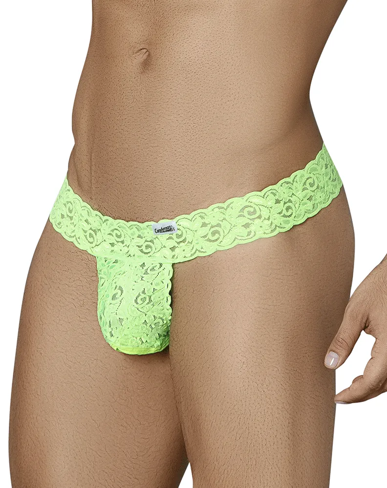 Candyman 99315 Peek A Boo Thongs Green