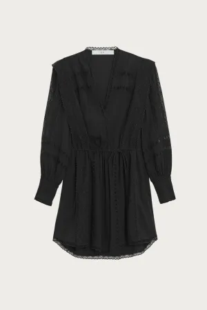 CASSIE V-NECK MINI DRESS