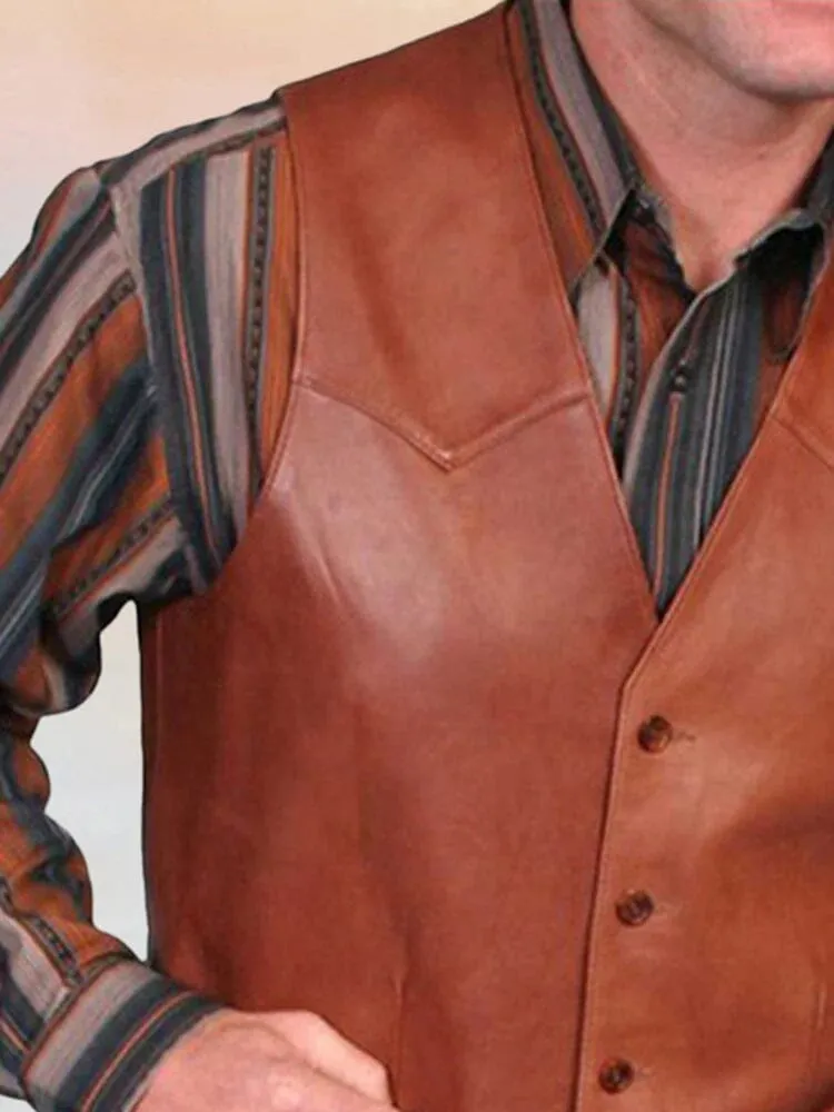 Chictango Vintage PU Vest