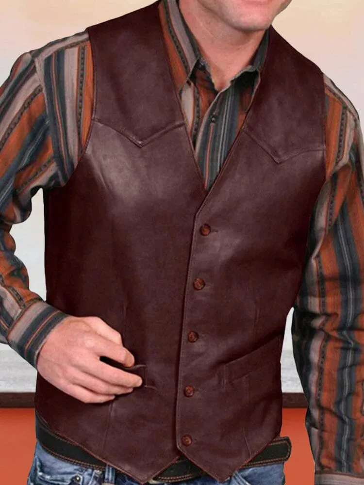 Chictango Vintage PU Vest