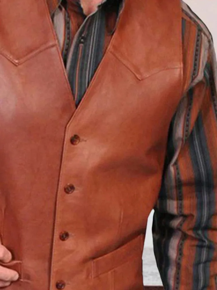 Chictango Vintage PU Vest