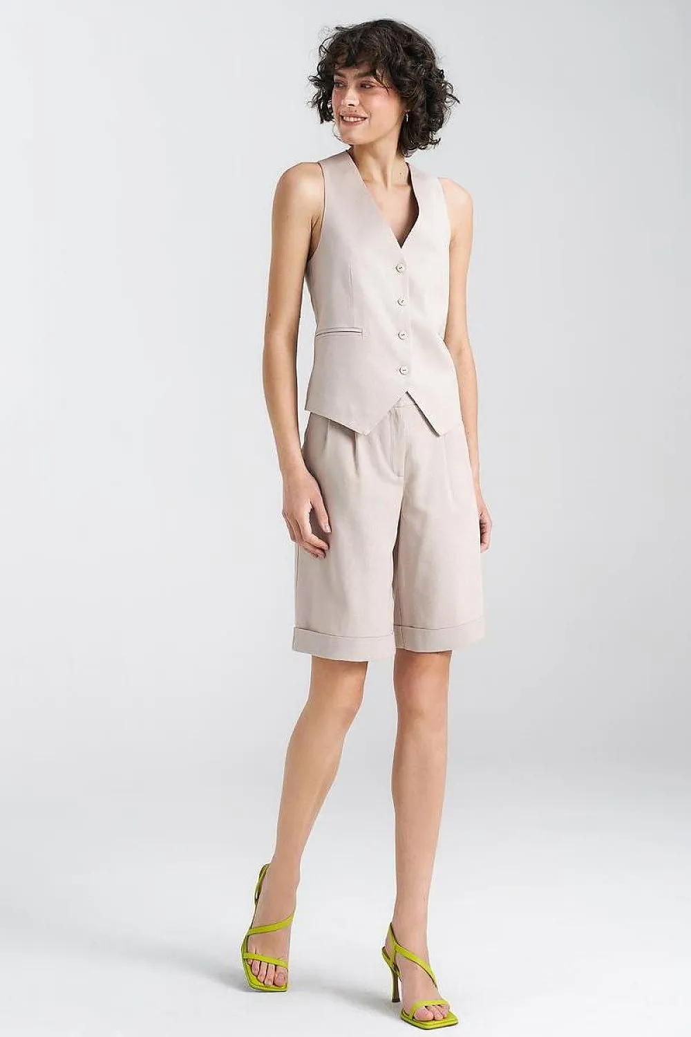 Classic Button-Up Vest Elegance