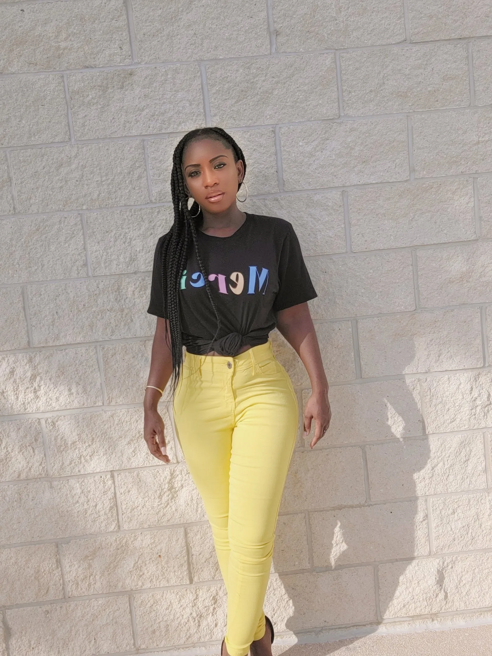 Color Pop Jeans (Yellow)