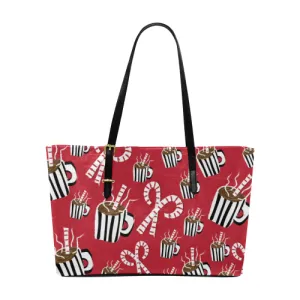 Custom Order - AMMA JO Cocoa and Candy Canes AMMA JO HOLIDAY TOTE