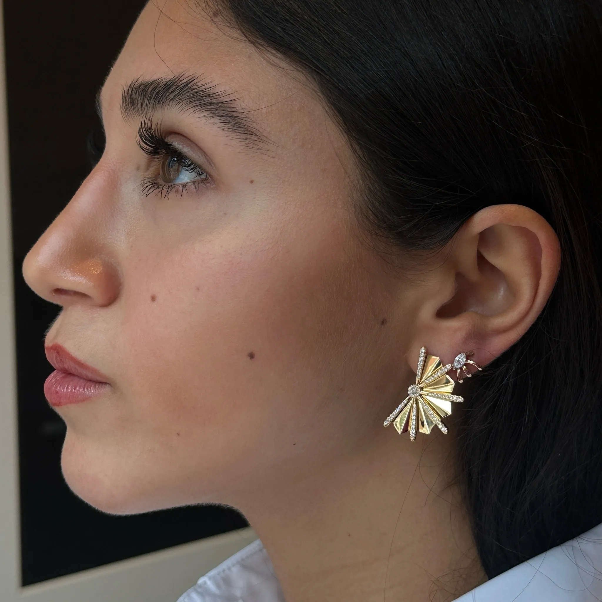 Daisy Flower Stud Earrings