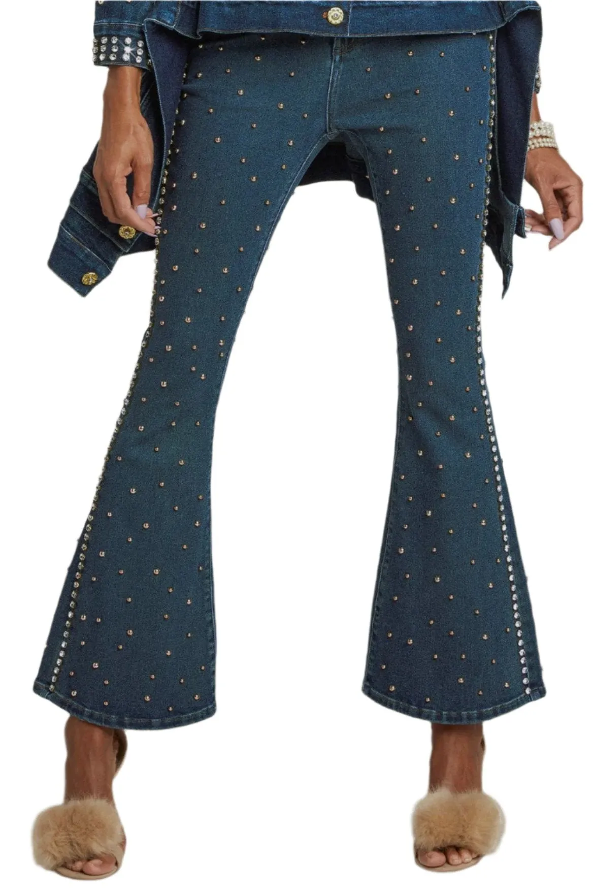 Denim With Rhinestones and Studs