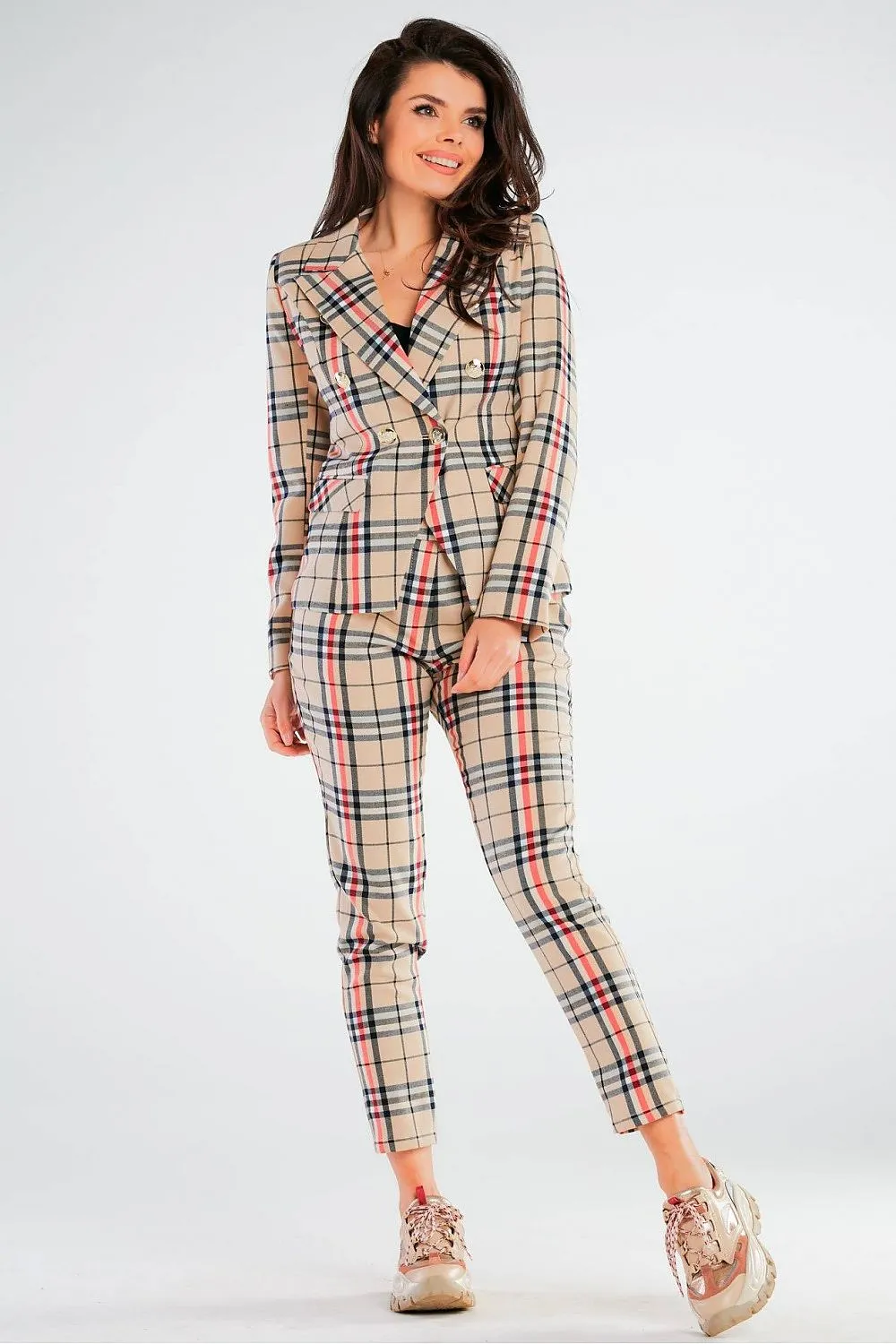 Double-Breasted Luxurious Jacket