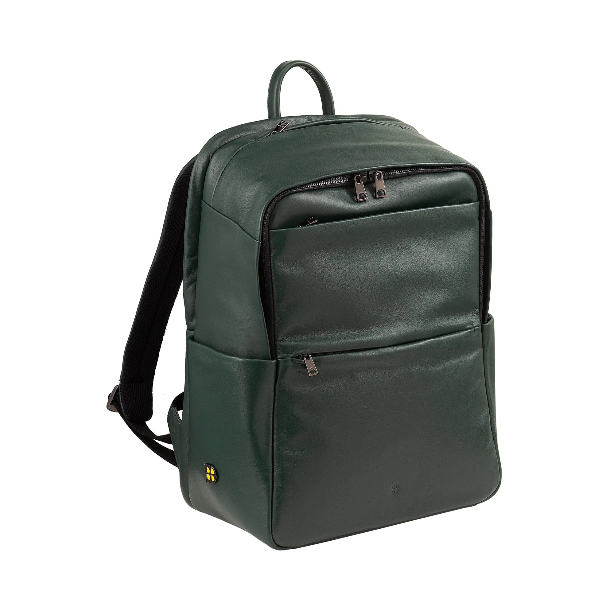 Dudu leather backpack man Woman Porta PC Up to 15.6 "16 -inch MacBook, 20 -liter travel backpack, Elegant multi -domestic work backpack