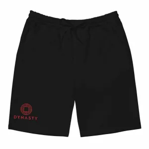 Dynasty Emblem Embroidered Fleece Shorts