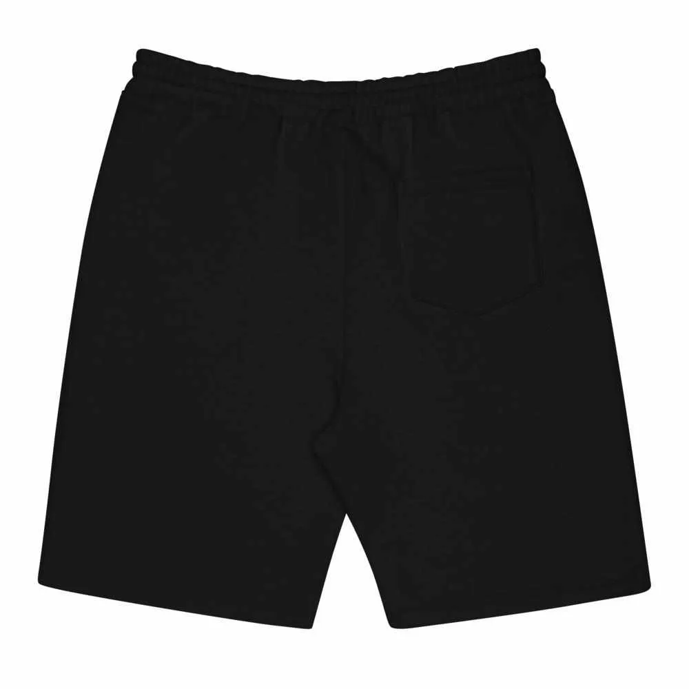 Dynasty Emblem Embroidered Fleece Shorts