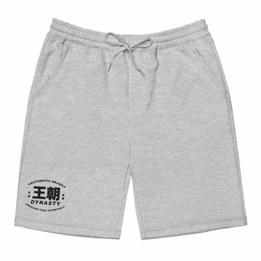 Dynasty Realize Your Potential Embroidered Fleece Shorts