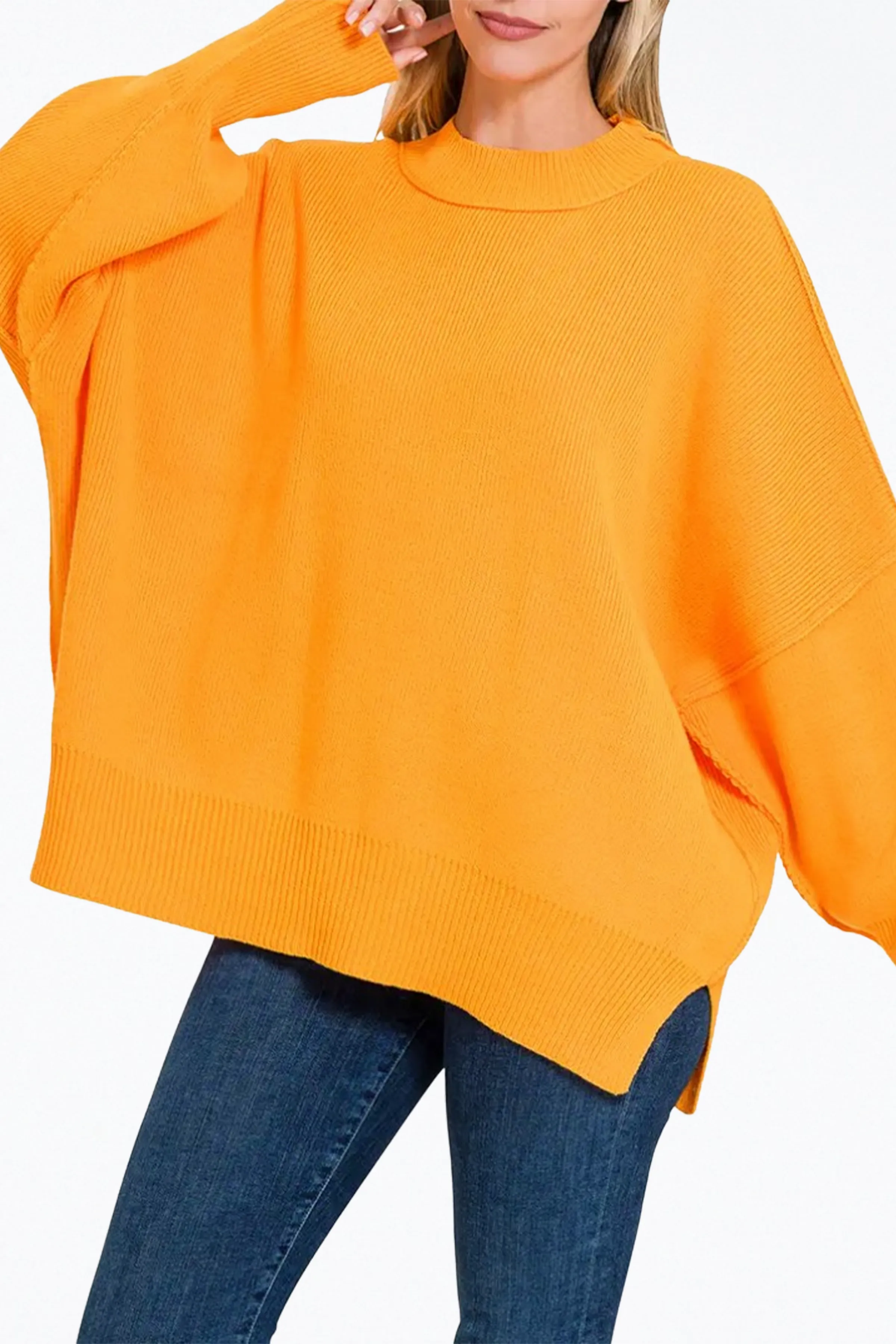 EASY STREET OVERSIZED TUNIC SWEATER
