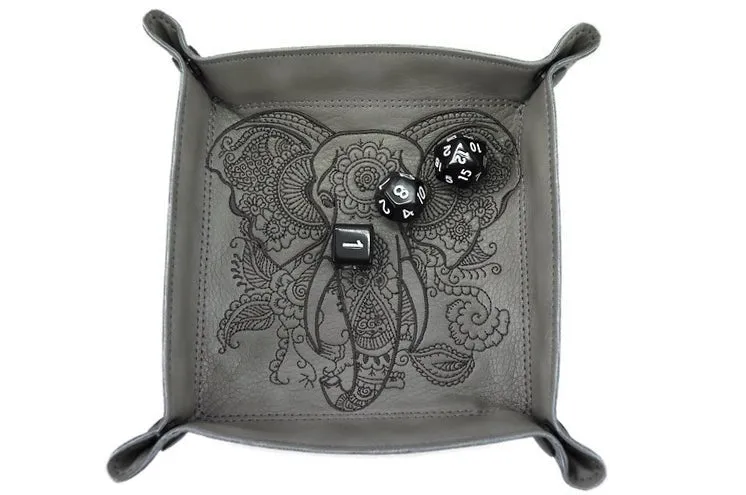 Elephant dice tray