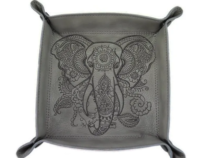 Elephant dice tray