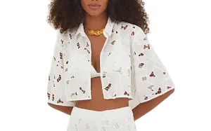 Eloah Short Sleeve Blouse-Giorgia Pants