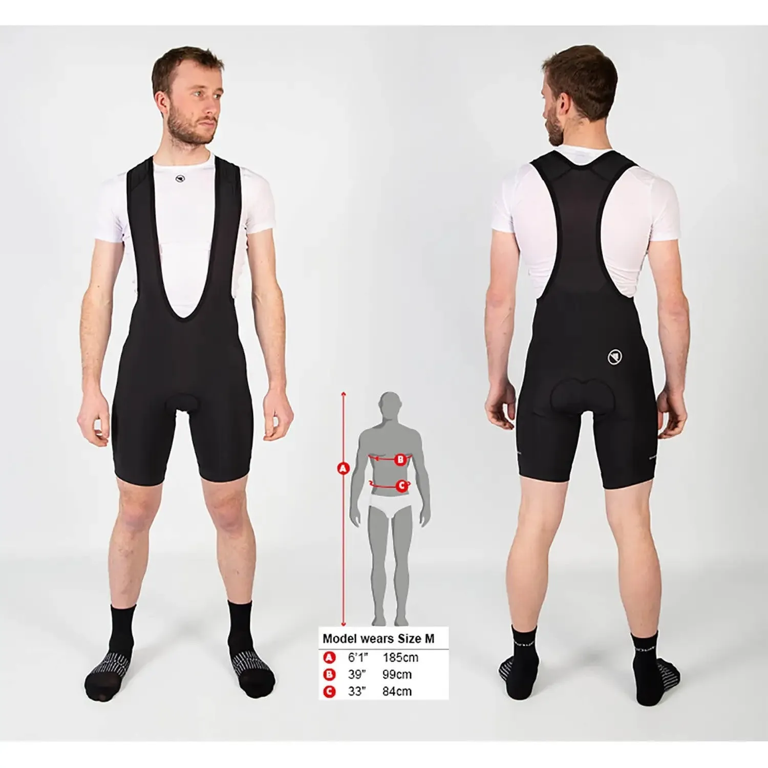 Endura Xtract Gel Bibshort Ii Black