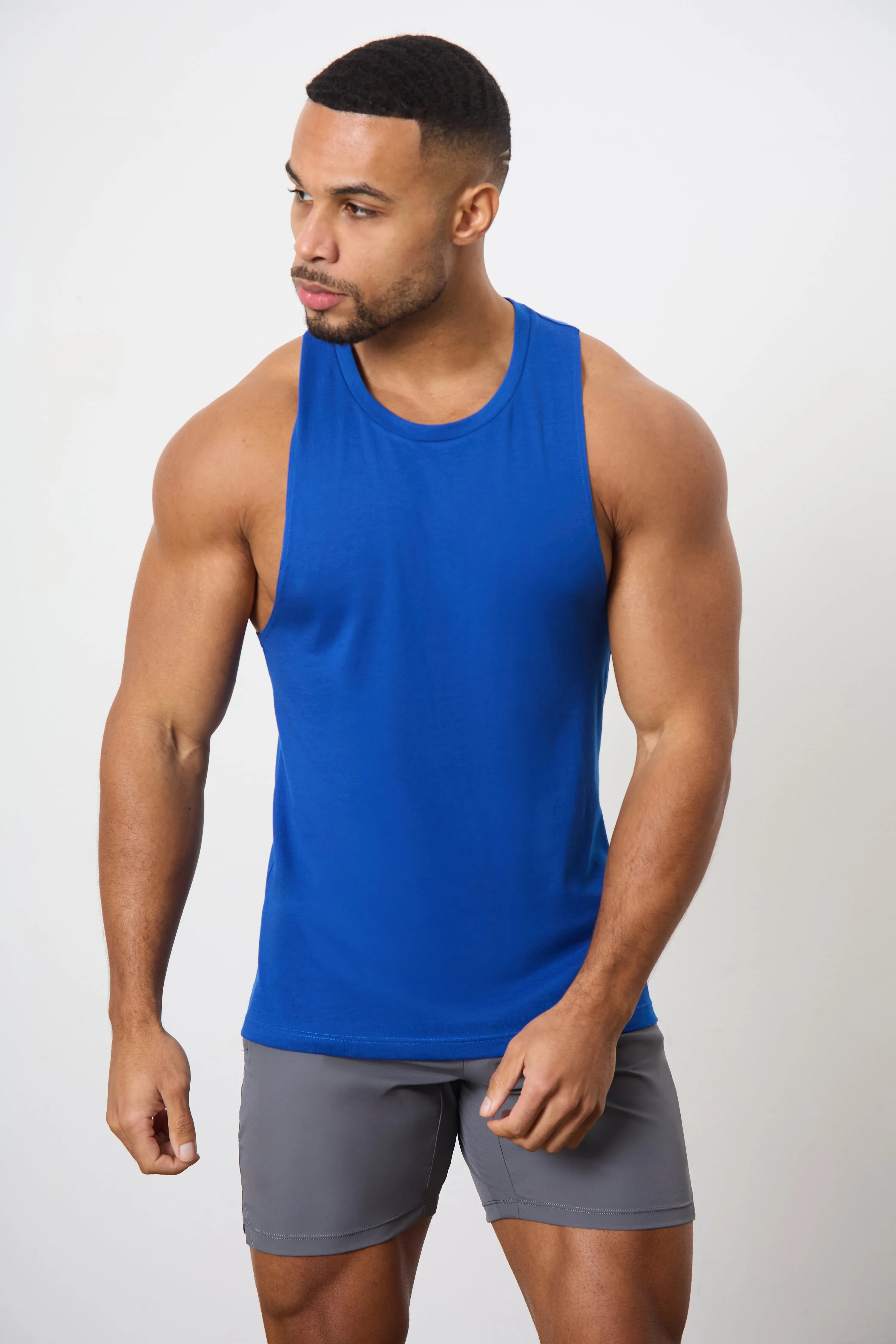 Essential Training Vest in Cobalt Blue