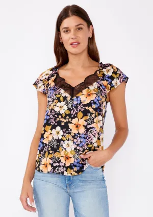 Ethereal Escape Floral Lace Top