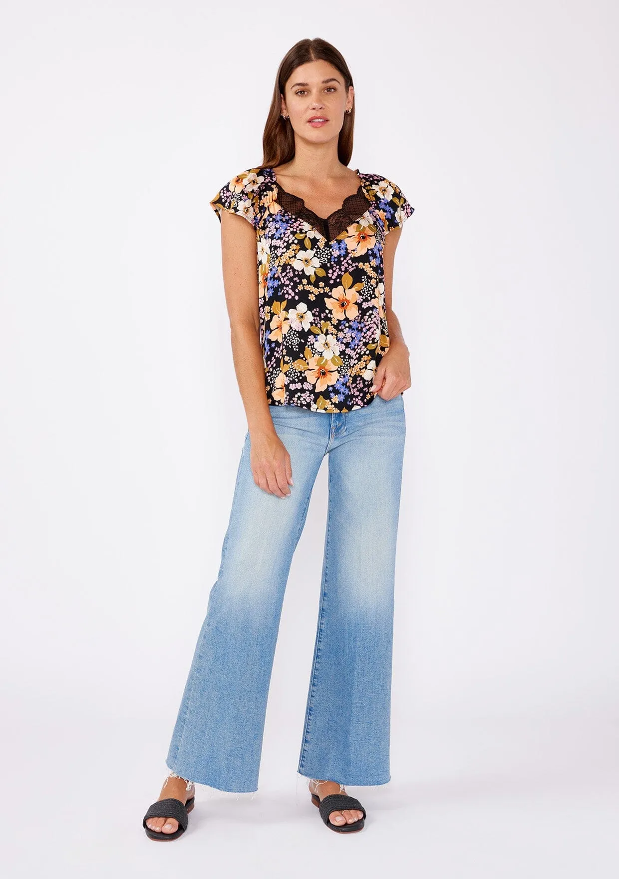 Ethereal Escape Floral Lace Top