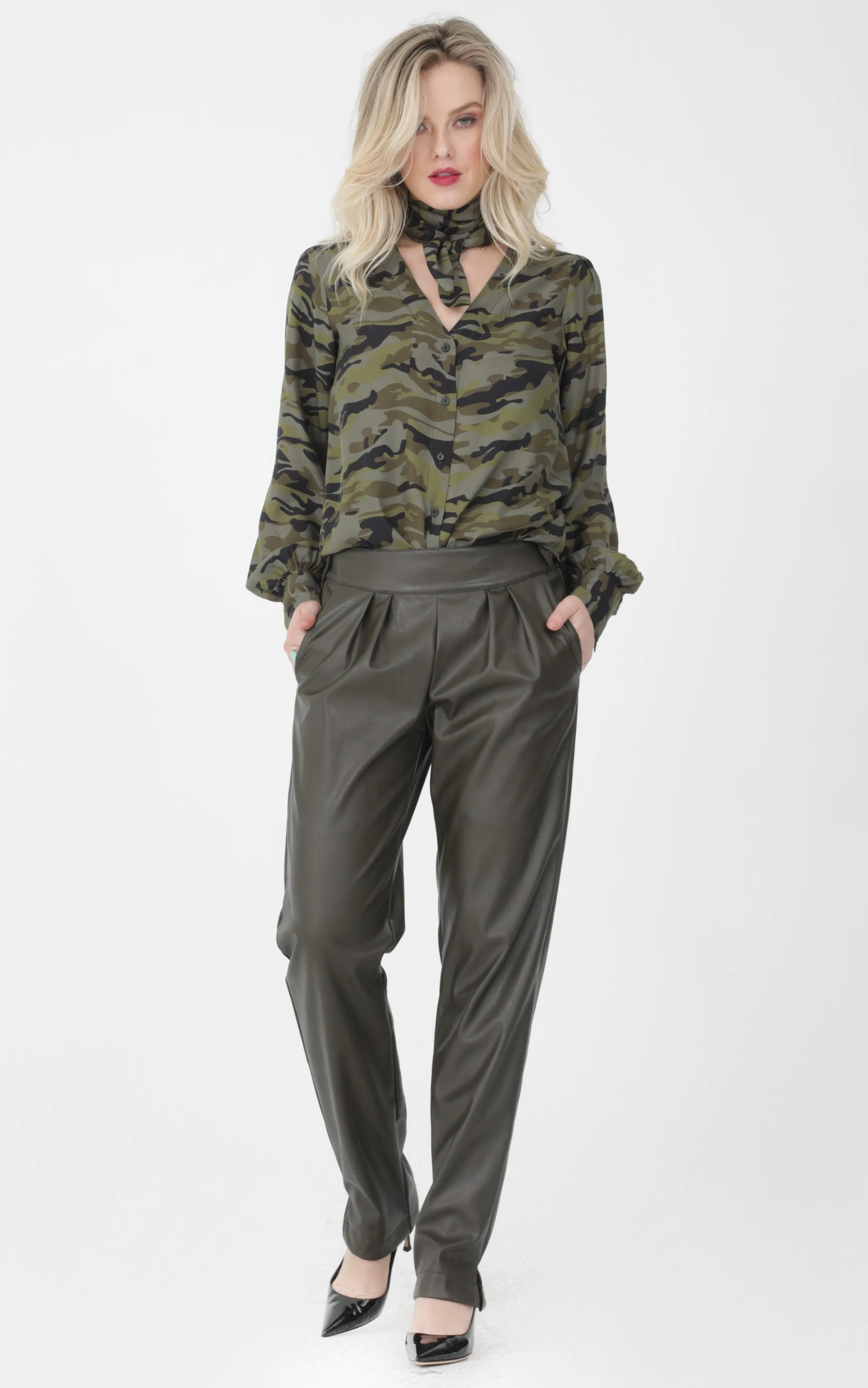 Faux Leather Pant