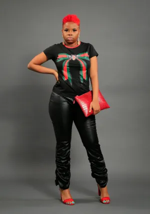 Faux Leather Pant