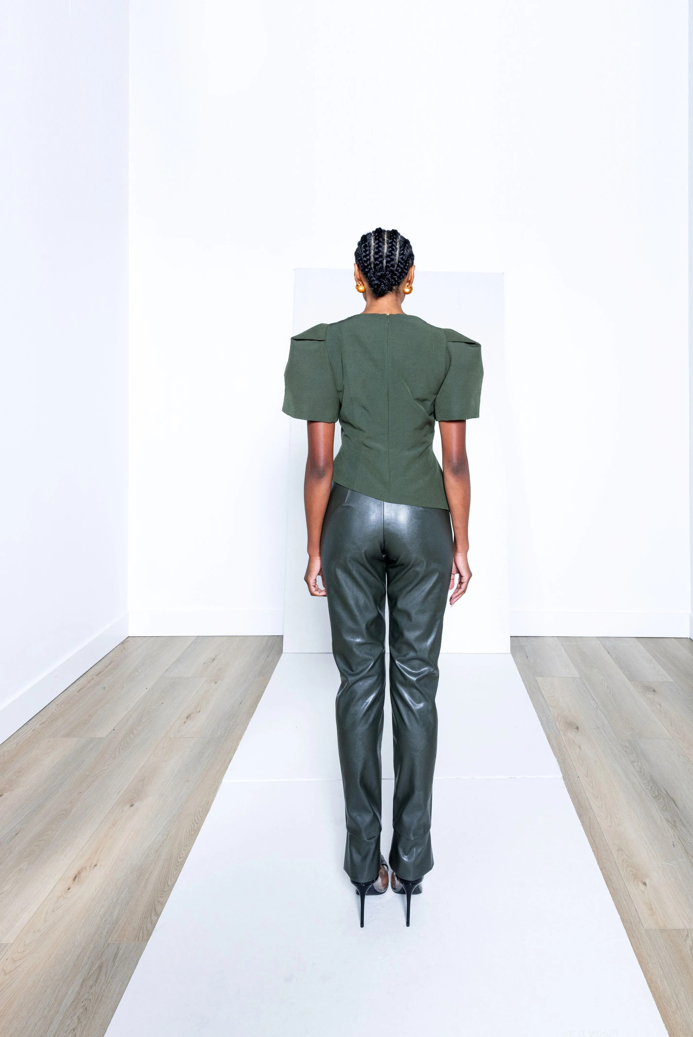 FENI PANTS | FAUX LEATHER