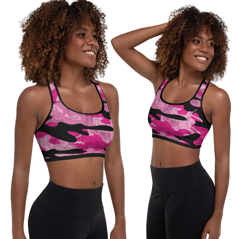 Fit Bitch - Sports Bra - Camo
