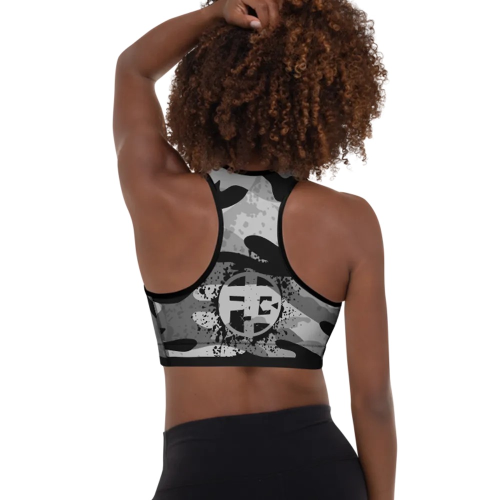 Fit Bitch - Sports Bra - Camo